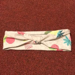 Adorable tie front head band